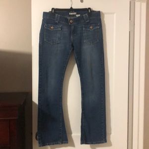 Levi’s slouch flare jeans